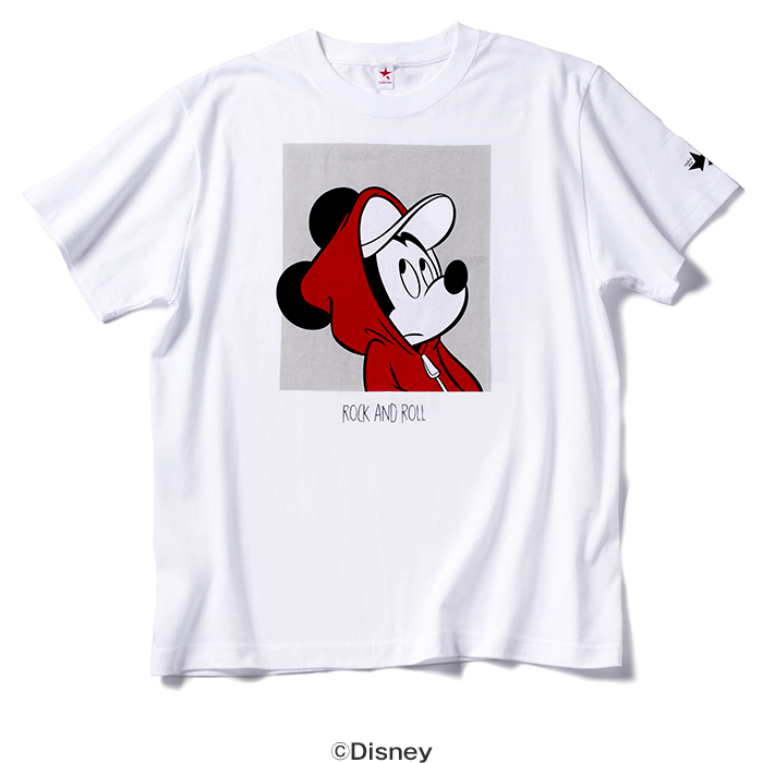 MICKEY MOUSE / ROCK AND ROLL(RED＆WHITE)