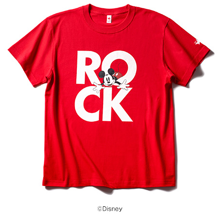 ROCK MICKEY (RED & WHITE)