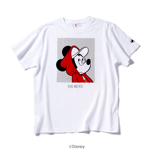MICKEY MOUSE / ROCK AND ROLL（RED＆WHITE）
