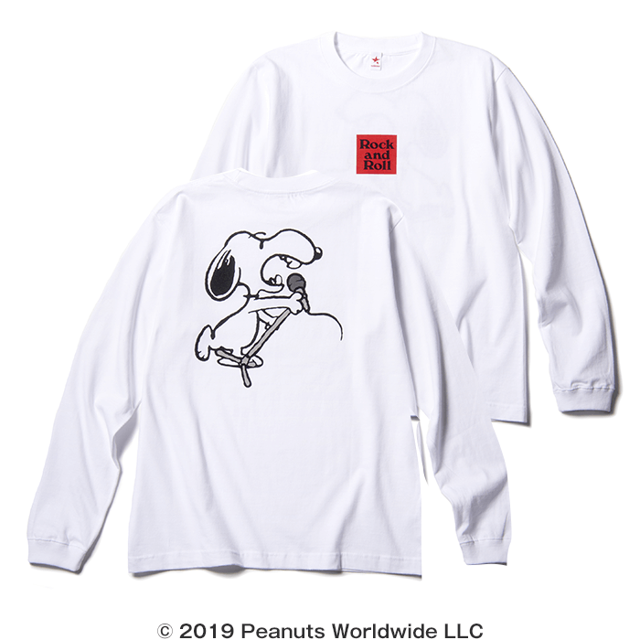SNOOPY™ / ROCK AND ROLL LONG SLEEVE T