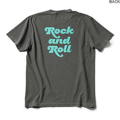 T-SHIRTS / Rock and Roll Ⅲ (Charcoal×Mint)