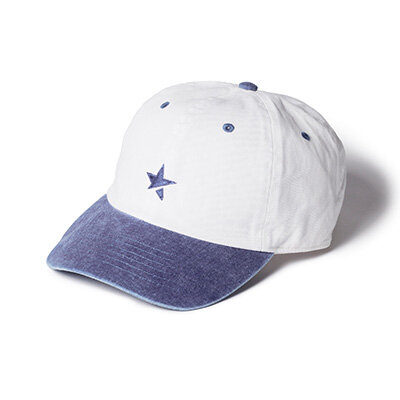 LOGO CAP PIGMENT (Natural×Blue)