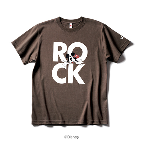 ROCK MICKEY (CHARCOAL & WHITE)