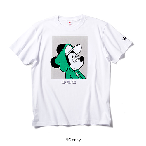 MICKEY MOUSE / ROCK AND ROLL（GREEN＆WHITE）