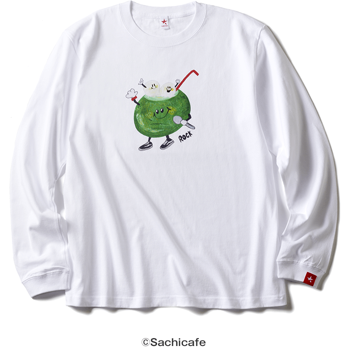 FESMESHI LONG SLEEVE T / MELON MARUGOTO CREAM SODAⓇ