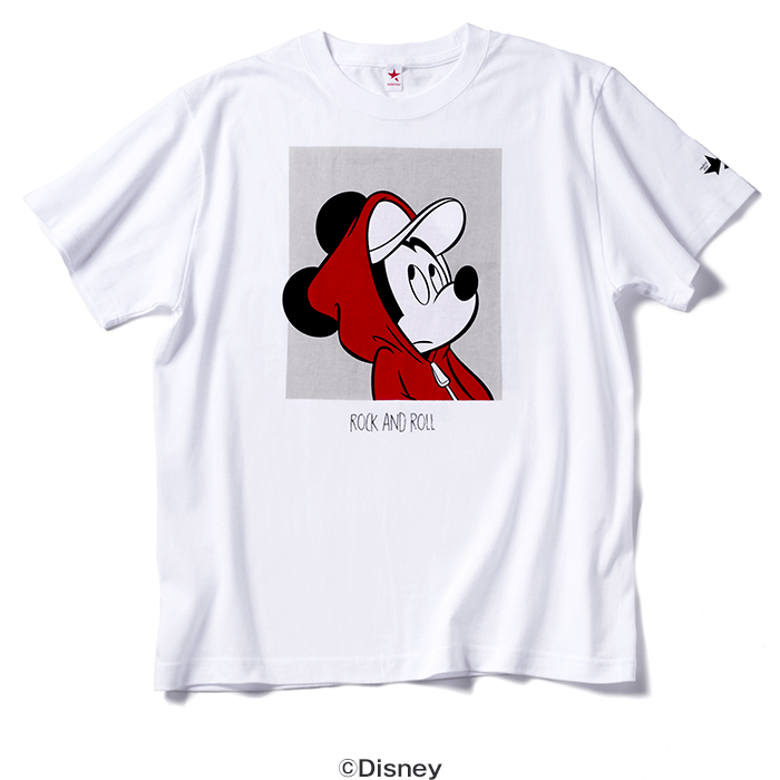 MICKEY MOUSE / ROCK AND ROLL(RED&WHITE)