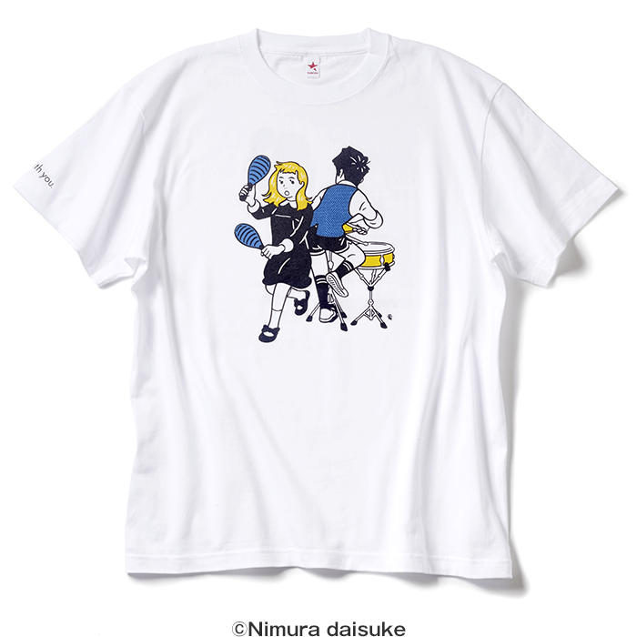 二村大輔描き下ろし シェイクガールとビートボーイ