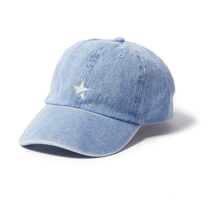LOGO CAP DENIM