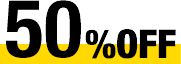 50%OFF